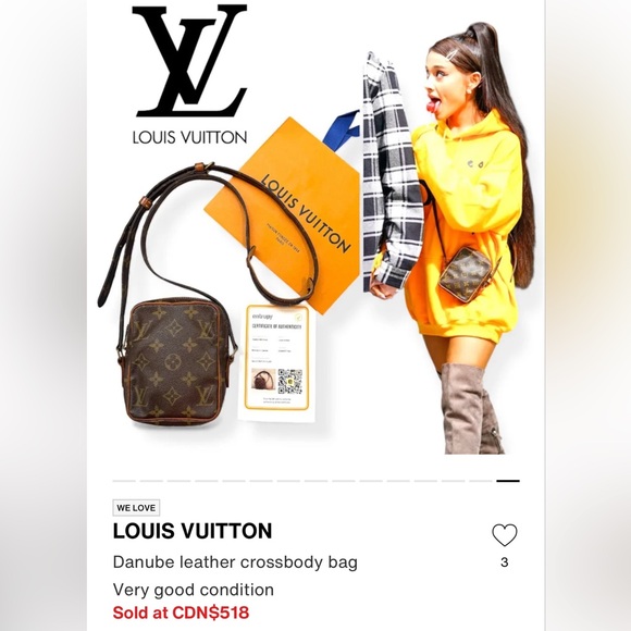 Louis Vuitton Handbags - ❌SOLD❌ Louis Vuitton Monogram Mini Danube | Celebrity Style✨